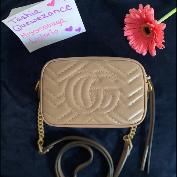 (SOLD) GG Marmont matelassé mini bag - Picture 5 of 16